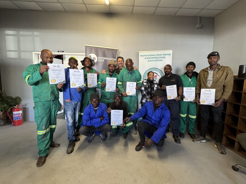 Class-of-roofing training